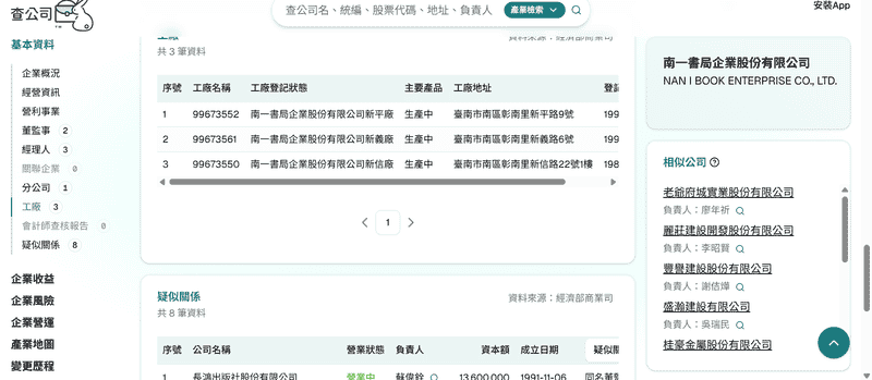 「幫你查」讓查公司登記資訊變簡單，我的打工生涯終於有了靠山